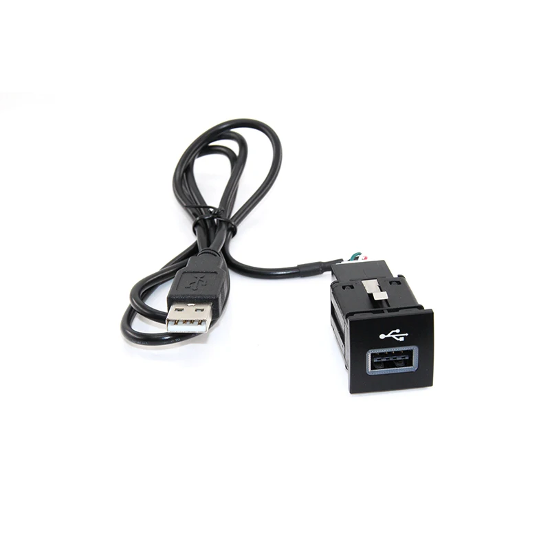 Фото Автомобильный USB-вход адаптер аудио радио u-диск флэш-разъем интерфейсный кабель для Volkswagen Jetta5 MK5 Golf 6 Caddy EOS Scirocco Touran №3