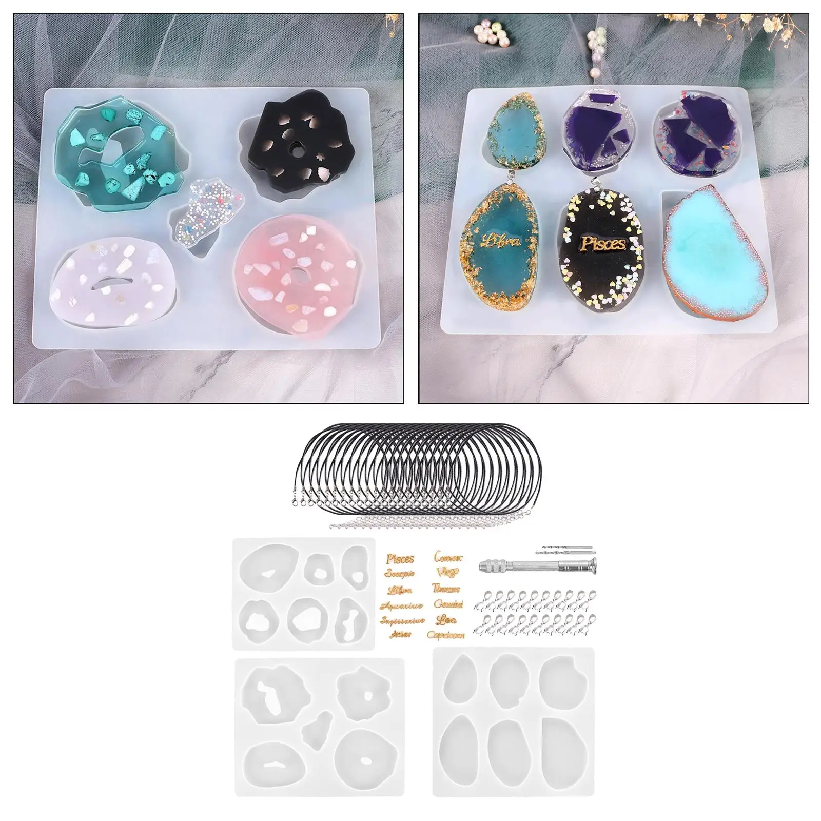 

47 шт., силиконовые Подвески для изготовления украшений