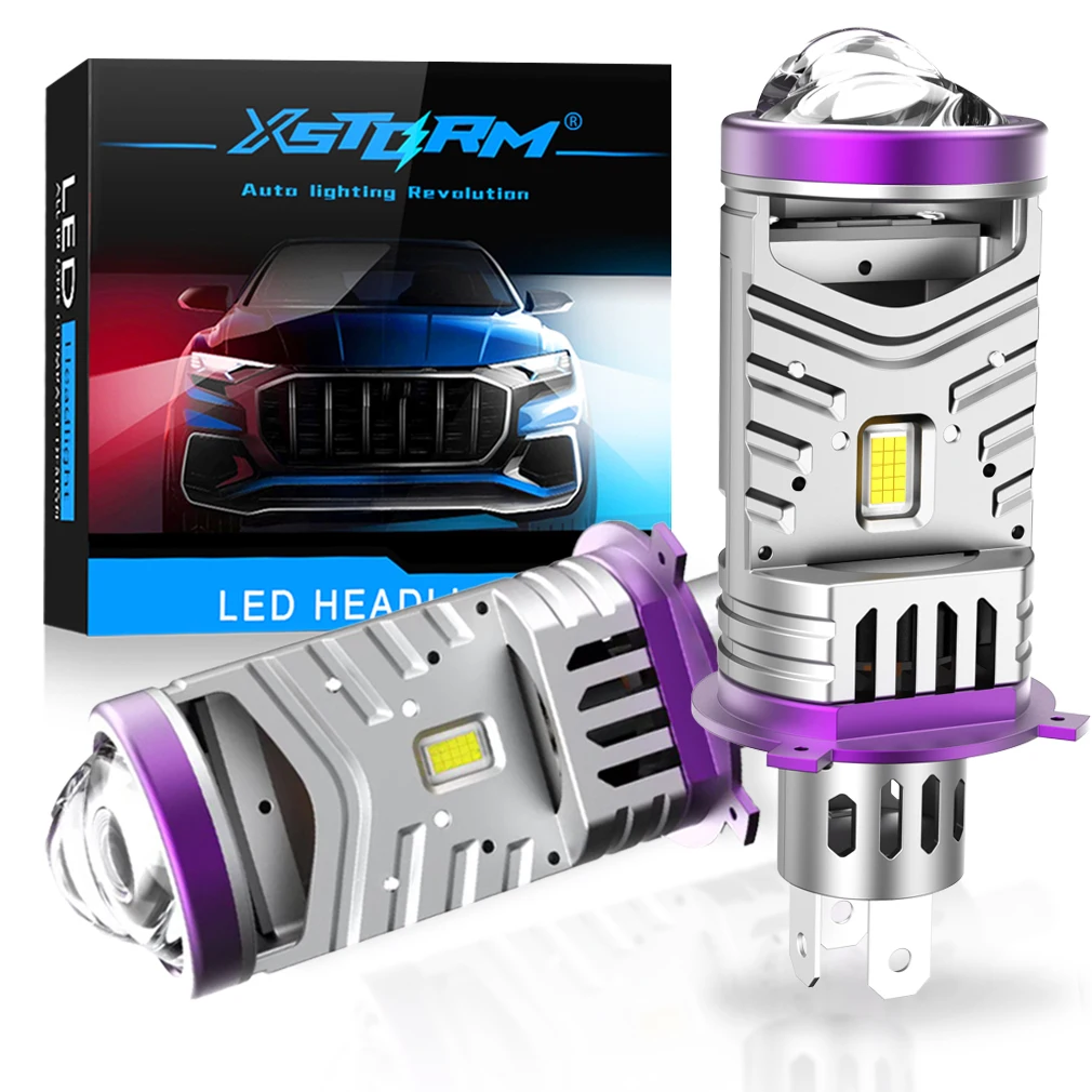 

XSTORM H4 9003 HB2 Светодиодные линзы проектора Автомобильные фары Лампы Canbus Супер яркие светодиодные фонари H4 Hi/Low Beam для авто мотоциклетных ламп