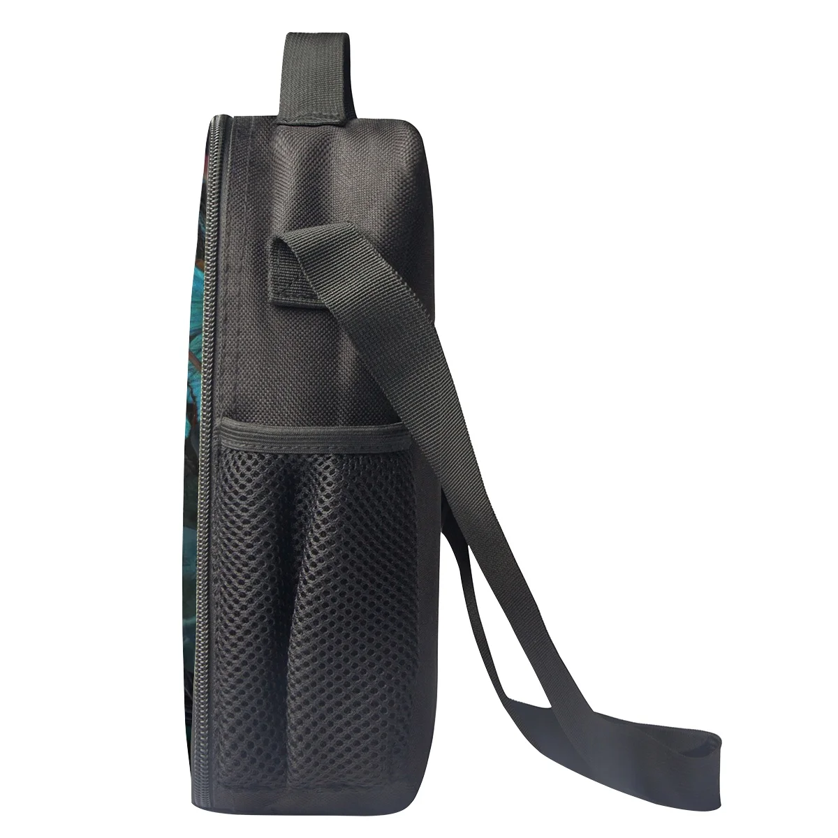 FORUDESIGNS 3Pcs/Set School Bag with Pencil Bag for Children Orangutan with Butterfly Raccoon/Tiger/Cat Backpack Kids mochila