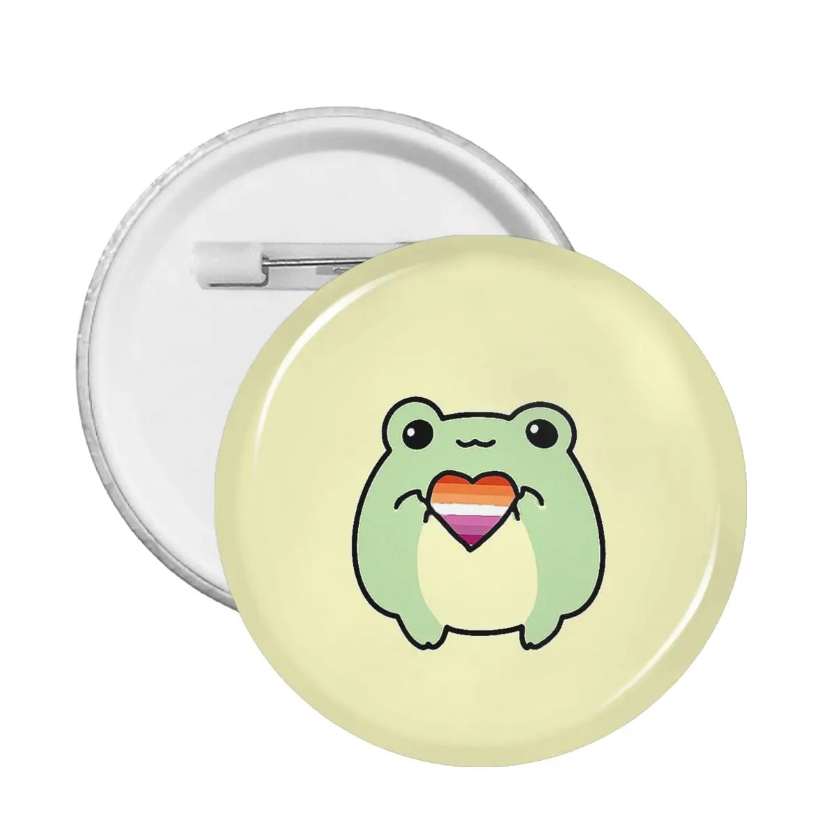 

Pride Frogs LGBT Gay Lesbian Pin Badge Frog Froggie Funny Interesting Cute Customizable Pins For Friends Badges Brooches For Bag