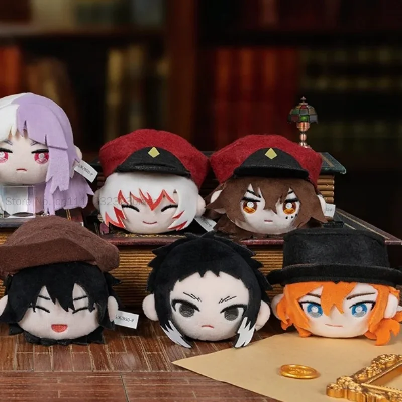 Фото НОВИНКА: Bungo Stray Dogs — квадратный значок, кукла-данго, брелок, вырубной сувенир-закладка, слепой бокс с Ацуси Накаджимой и Осаму Дазай — милый подарок-украшение №1