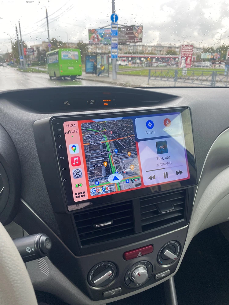Автомобильный мультимедийный плеер на Android 10 0 DVD для Subaru Forester Impreza Wrx 2008-2012 с DSP Gps