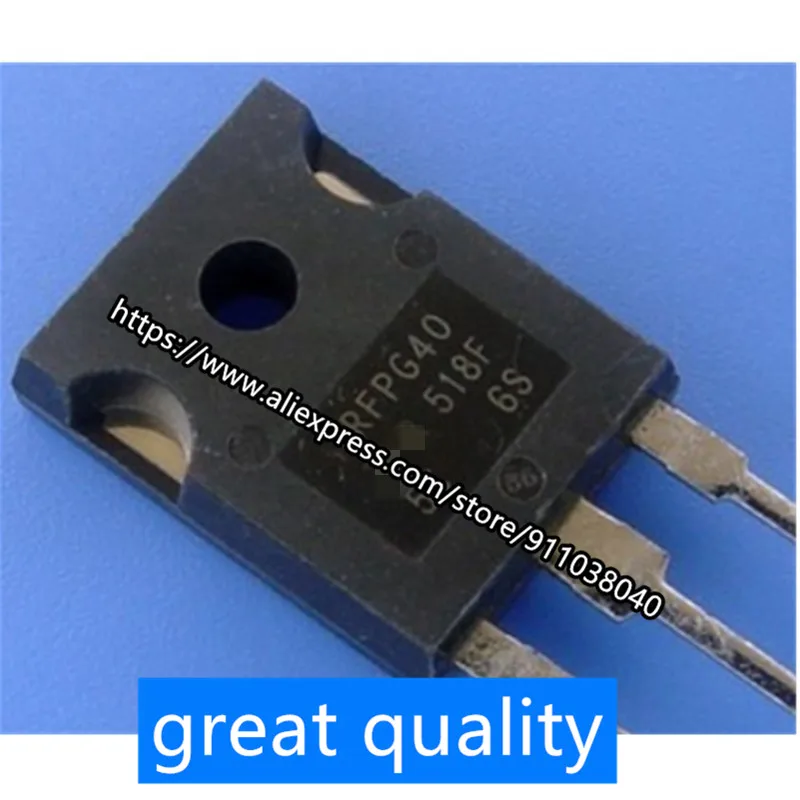 

10PCS/LOT IRFPG40 TO-3P 100% good quality