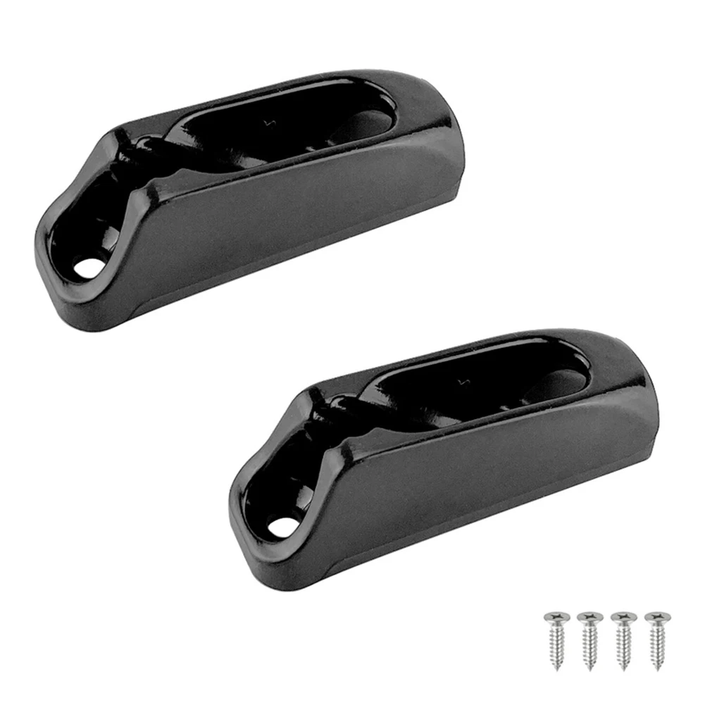 

2Pcs Nylon Rope Clamp Marine Rope Clamp Clamp Rope Board Sailboat Rope Tensioning Marine Yacht Ropes Accessories