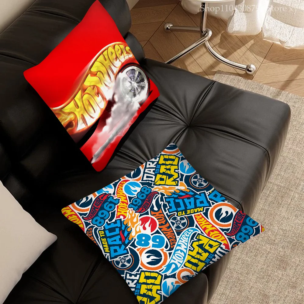 R-RacingS H-Hotwheels наволочка модная квадратная спальня диван комната Ins украшение для