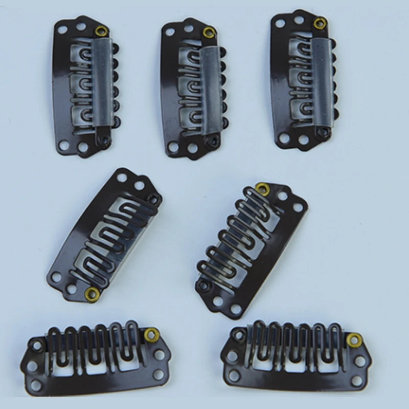 10 шт. U-образные металлические зажимы для наращивания волос |