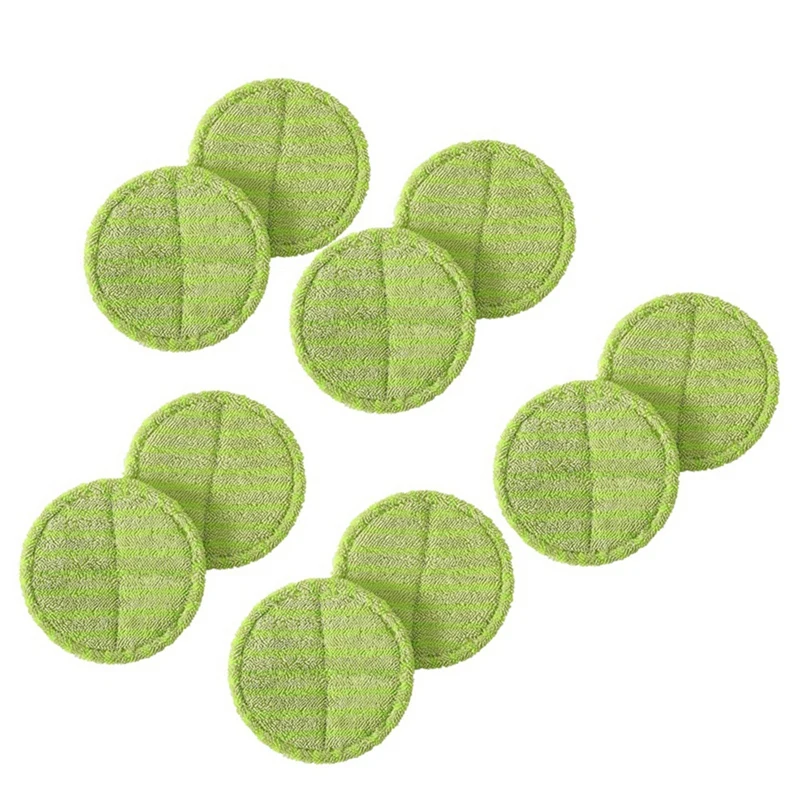 

10Pcs Replacement Pad For Cordless Electric Rotary Mop Sweeper Wireless Electric Rotary Mop Replacement Scrubber Pad