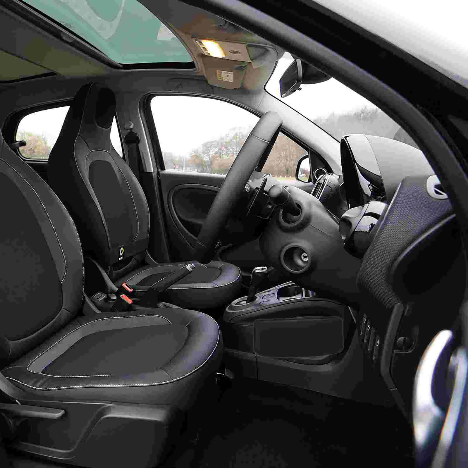 

Car Knee Pad Car Interior Plush Pillow Elastic Car Knee Cushion Thigh Support