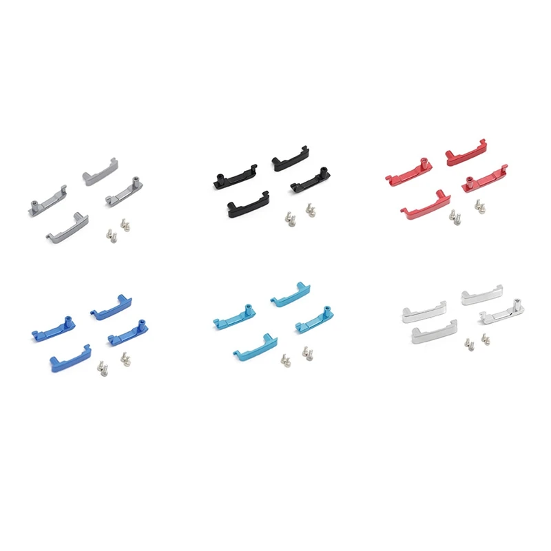 

4 шт., металлические дверные ручки для автомобиля