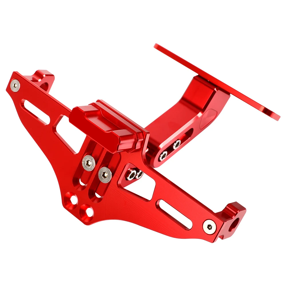 

FZ1 FAZER Motorcycle Universal Adjustable Rear Tail Tidy License Plate Holder Bracket LED Light FOR YAMAHA FZ1FAZER 2006-2015