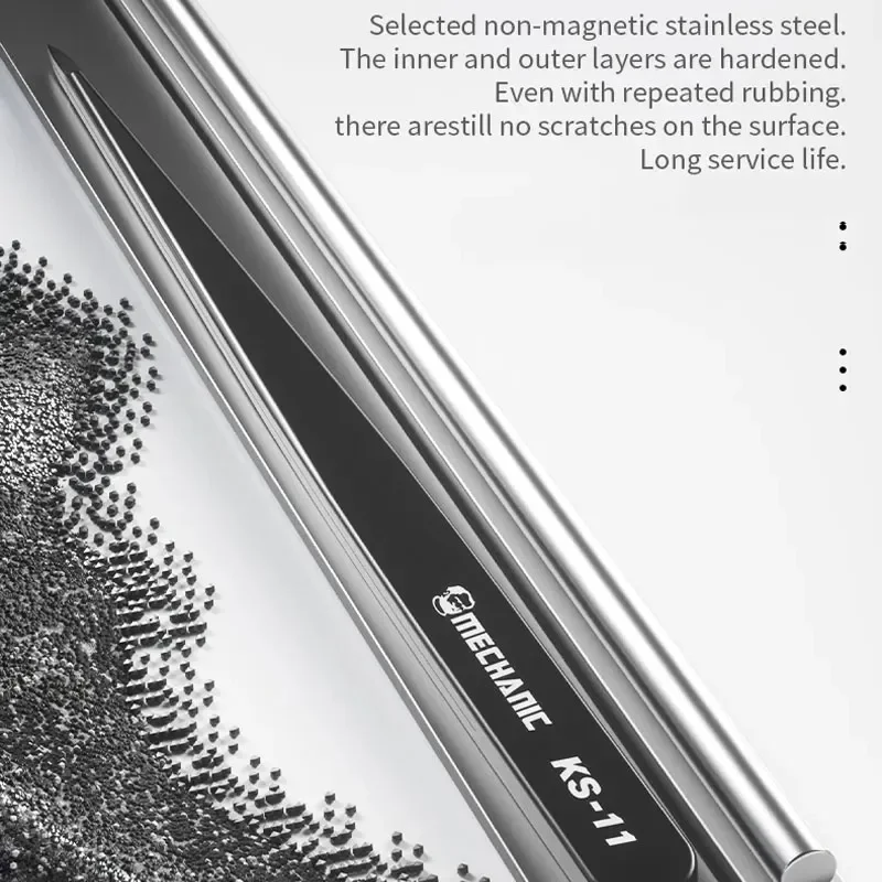 Механический магнитный Пинцет ручной полировки 0 008 мм