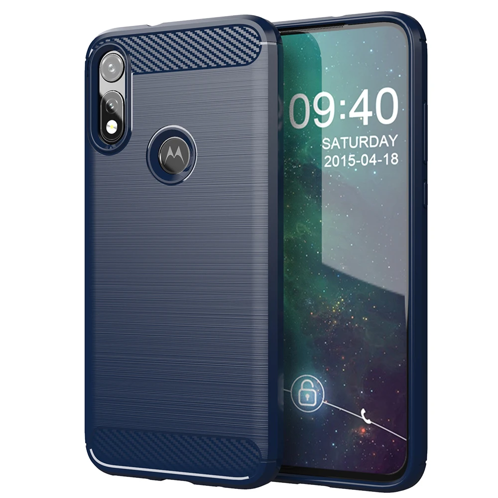 Shockproof Phone Case For Moto Edge S E7 Power E6i E6S E 2020 E6 Play E6 Plus E5 Plus E5 Cruise Luxury Soft Silicone Back Covers