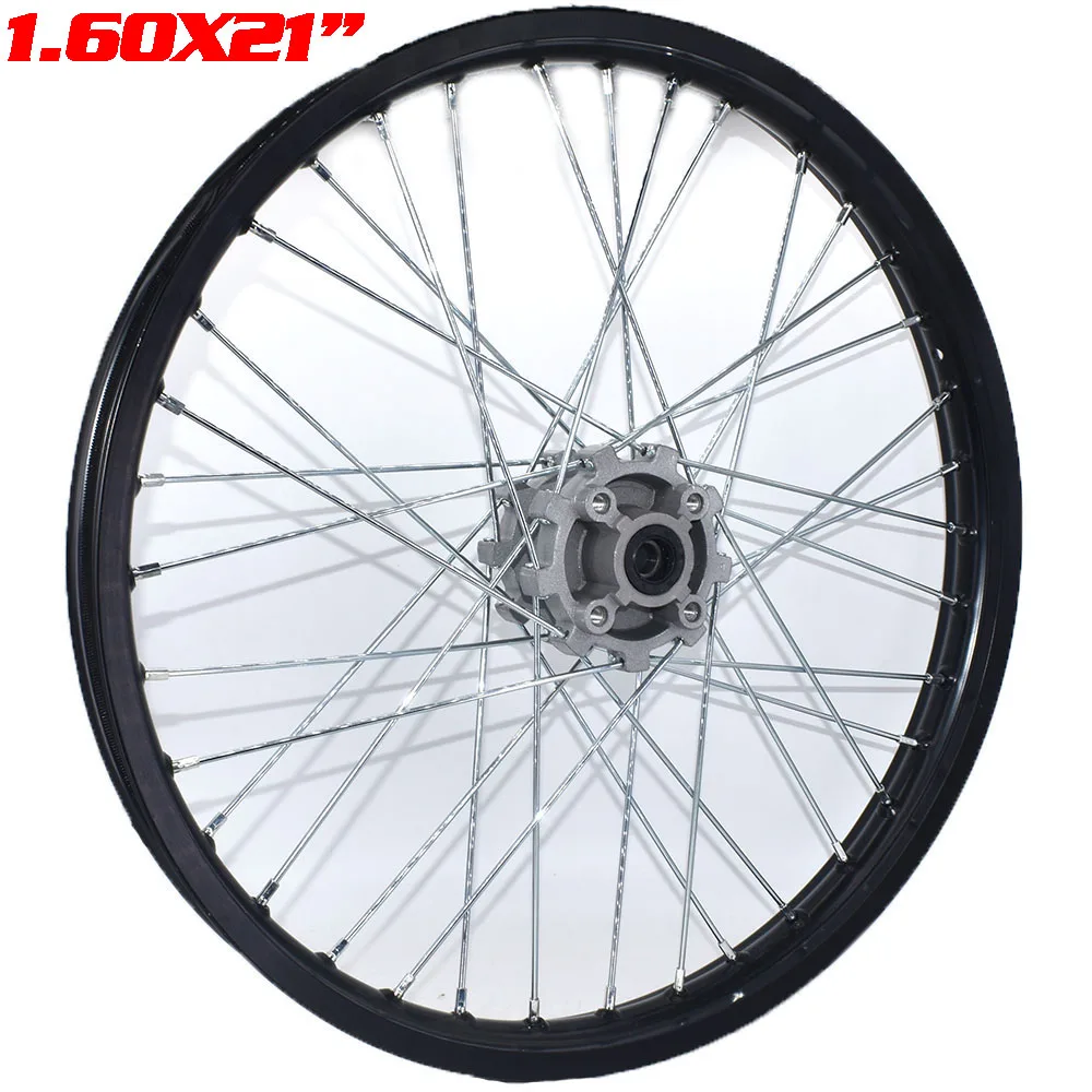 

Motorcycle 1.60x21 inch Front Rims Aluminum Alloy Wheel Rims 1.60-21" inch for Motocross Kayo T2 Pit Bike Dit Bike