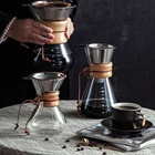 Кофейник из нержавеющей стали с защитой от ожогов, 400600800 мл