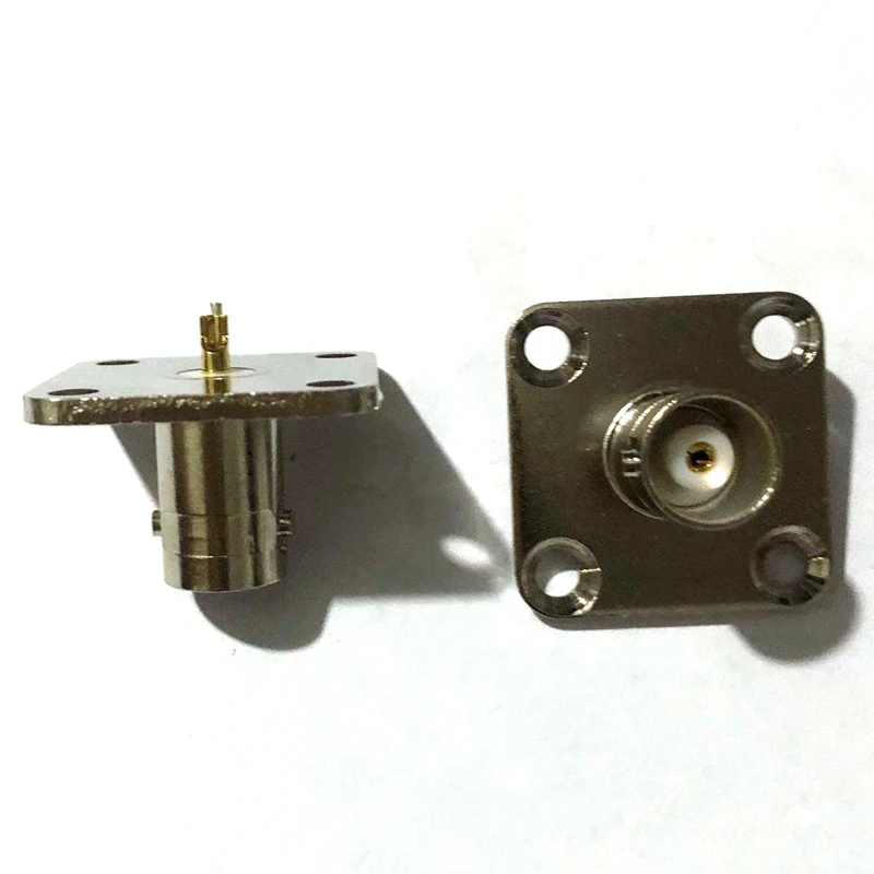 5 шт. коннектор TNC фланцевое крепление квадратная пластина фиксированный