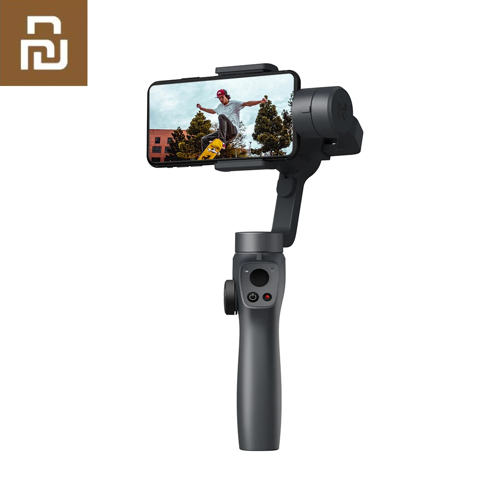 

youpin xiaomi Capture2S 3-Axis Handheld Gimbal Stabilizer Focus Pull Zoom for Smartphone Camera Video Record Bluetooth Vlog Live