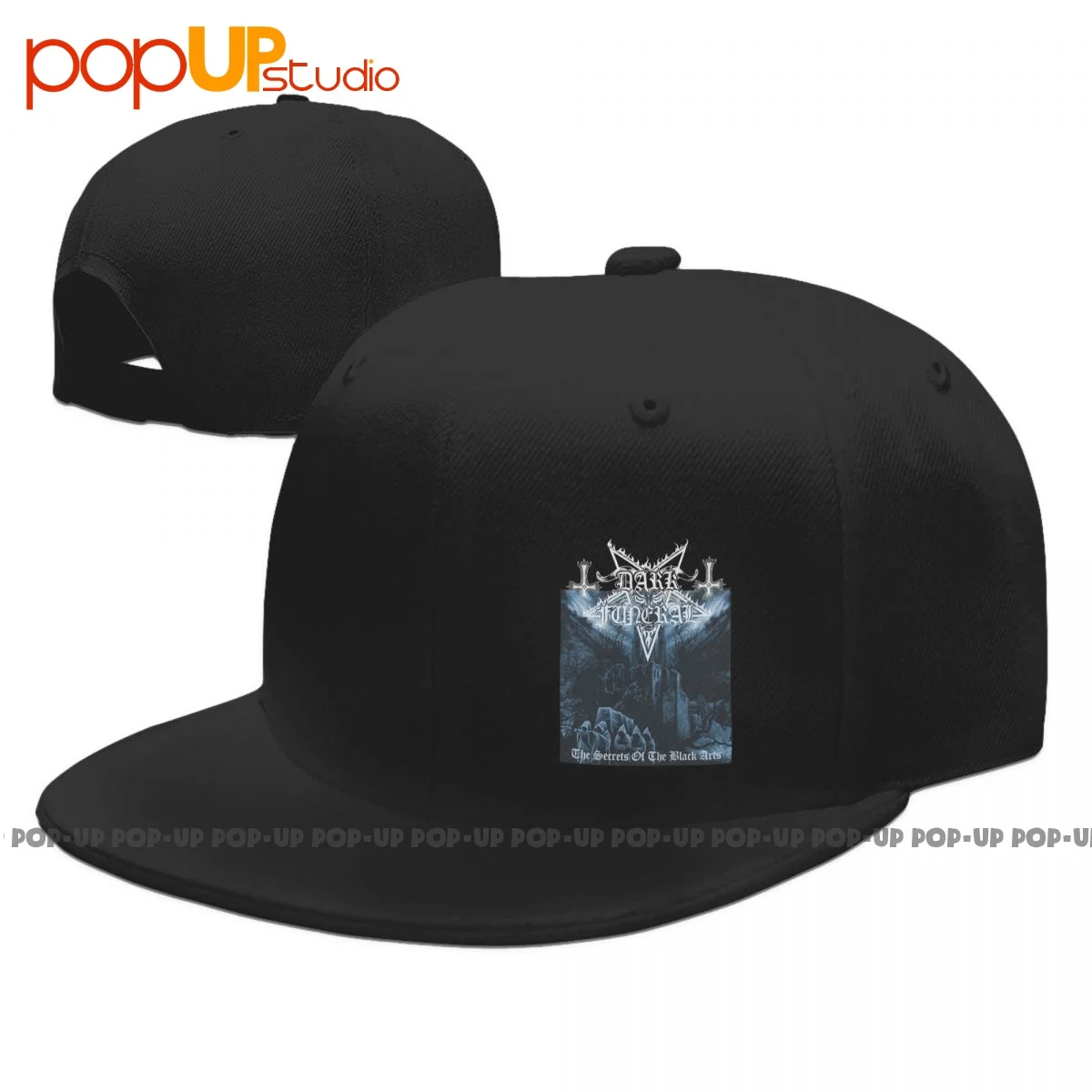 Бейсболка Pop Dark (секреты черного искусства) Снэпбэк Кепка в стиле хип-хоп уличная