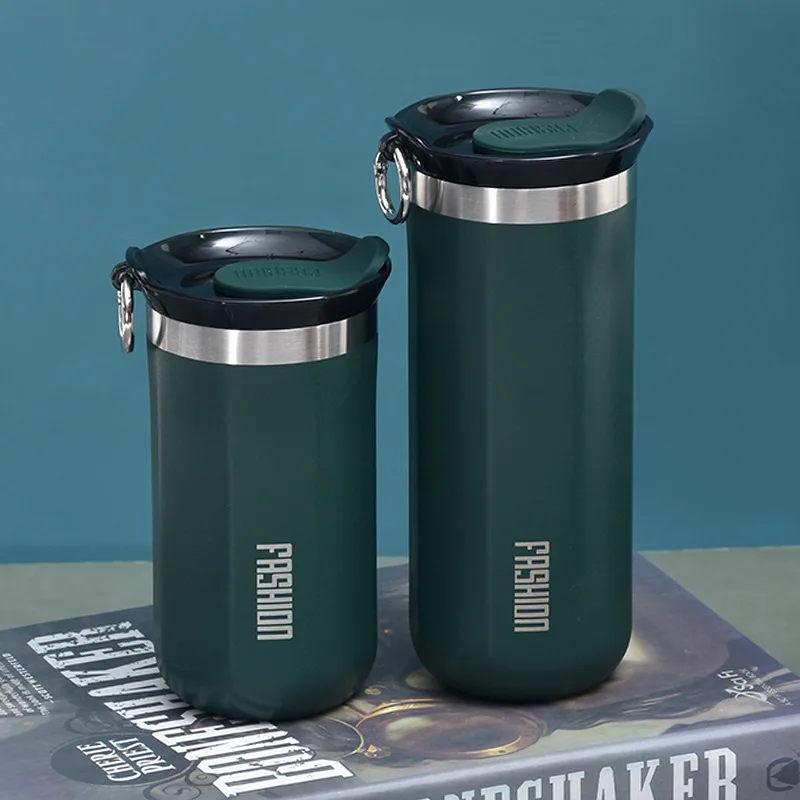 Thermal Water Bottle Double Layer Stainless Steel Vacuum 304 Insulated Cup Coffee Cup Portable Portable Mobile Sports Water Cup