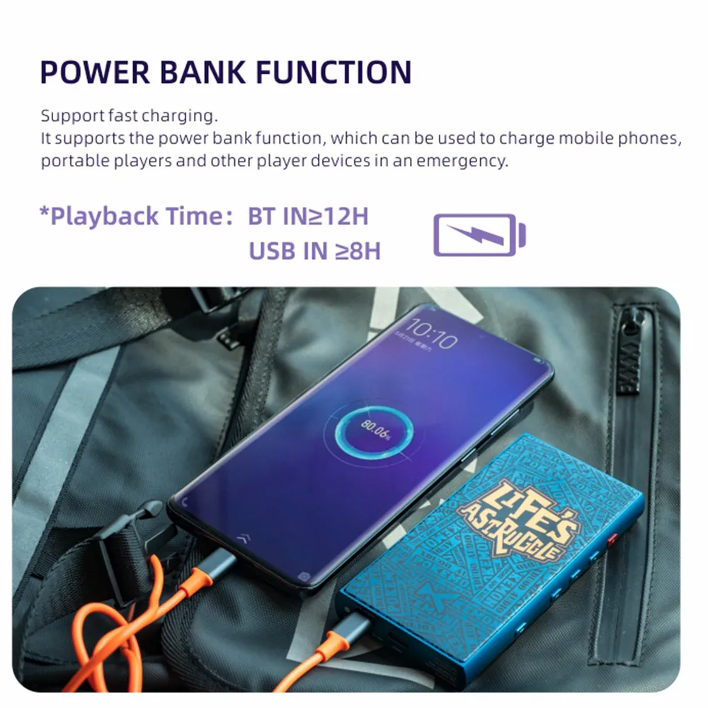 XDUOO POKE II Портативный Bluetooth ЦАП усилитель для наушников с двойным чипом CS43198 MQA PCM 384