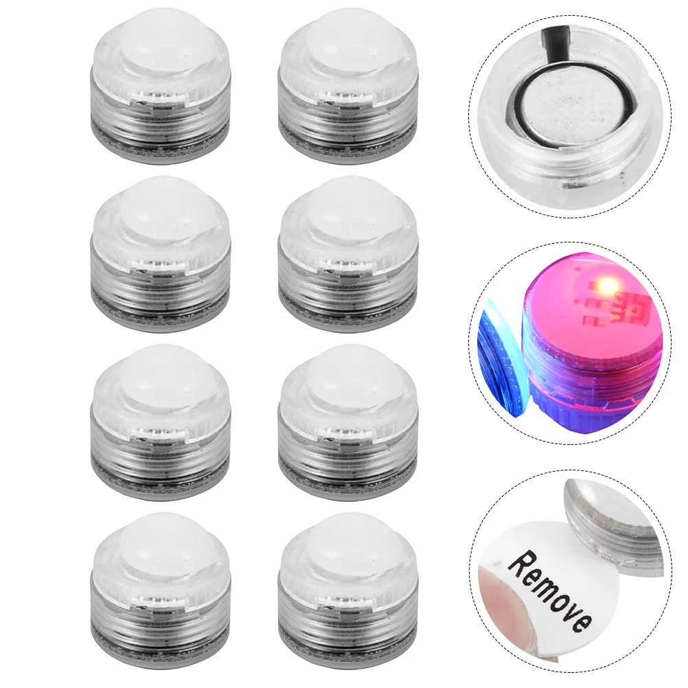 

8 Pcs Skating Shoe Light Useful Skating Shoe Decoration Roller Skates Gadget