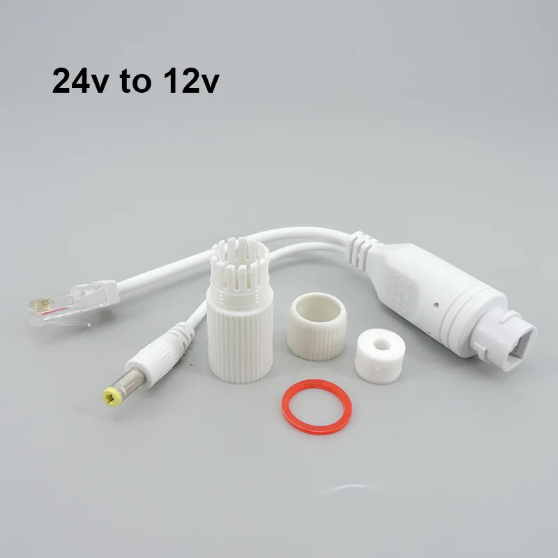 

Сплиттер POE водонепроницаемый, 48 В до 12 В, 24 В до 12 В, модуль питания, инжектор для IP-Камеры видеонаблюдения