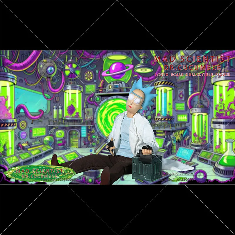 В наличии Joy Man Toys JMToys JM006 Коллекционная модель Dr.Cucumber Mad Scientist полный набор 6 дюймов