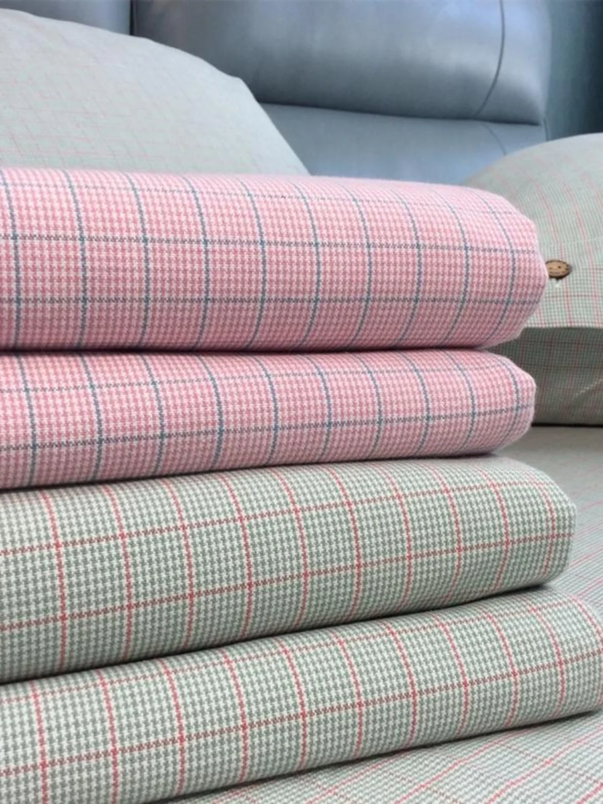 Толстая старая грубая хлопковая простыня 00 двуспальная кровать Old Craft из чесаного