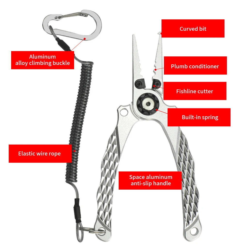 

Плоскогубцы 6 77 дюймов 133 г приманка полезные ржавепроницаемые плоскогубцы разборка модифицированный ремонт конверсии крюк для удаления тв...