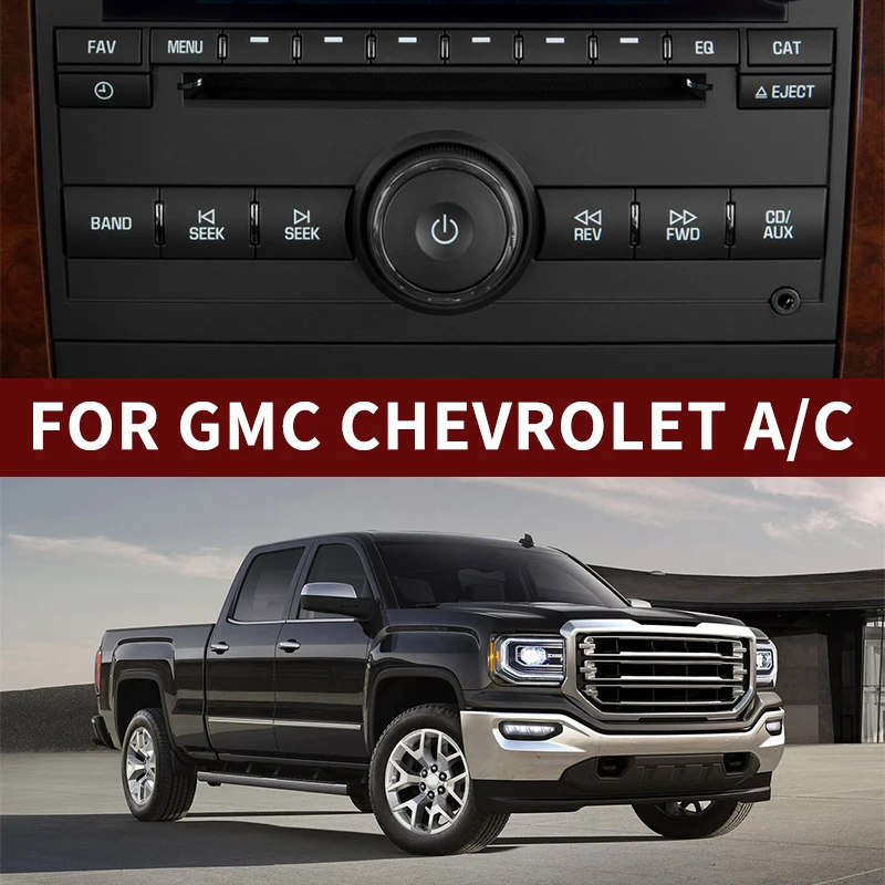 Управление кондиционером климат стерео радио кнопка ремонт наклейки для Chevrolet