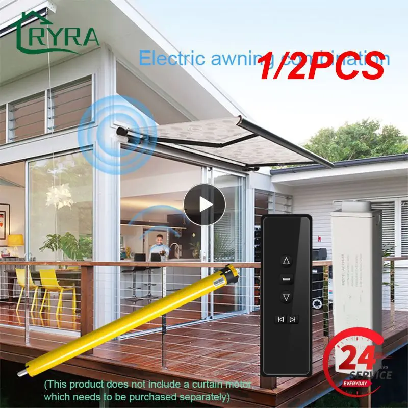 

1/2PCS RF433 Remote Controller AC123-01 AC123-02 AC123-06 AC123-16 for A-OK RF433 Curtain Motor/A-OK RF433 Tubular Rolling Motor