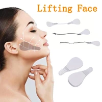 40 pcsset invisible women makeup v face shape stickers slimming tools lines neck chin v shaper v line lifting tapes