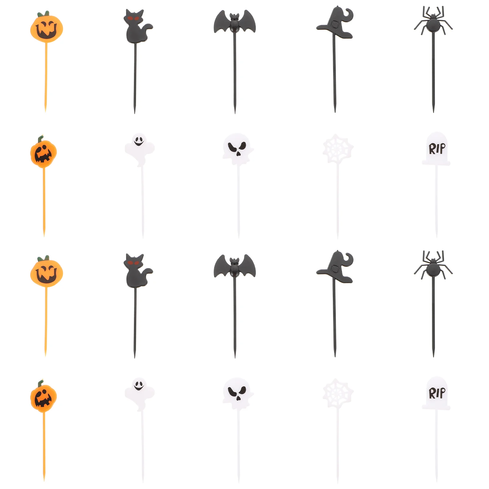 

Pick Cake Cupcake Topper Toppers Fruit Decoration Decor Party Decorations Ornament Weddingdead Theday Wizard Haunted House Bat