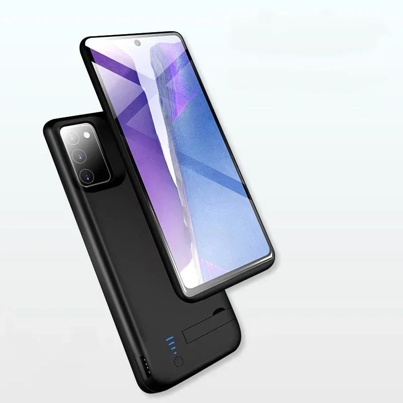 Фото Новые портативные чехлы-зарядки для Samsung Galaxy Note 20, Note 20 Ultra, USB-чехол-аккумулятор для Note 10, 10 Pro №3