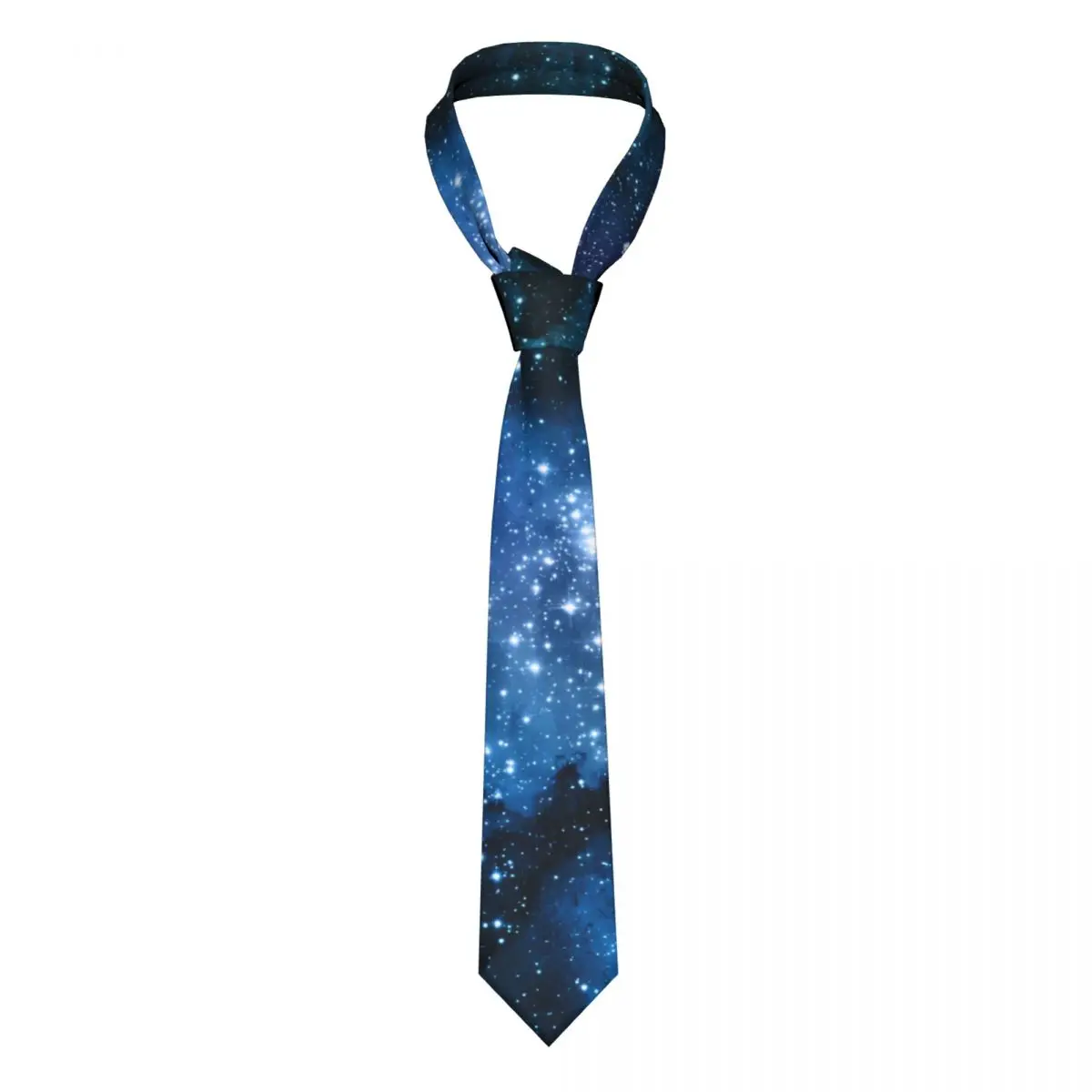 

Galaxy Lovers Tie Starry Space Blue Sky Formal 8CM Neck Ties For Man Gift Shirt Fashion Cravat