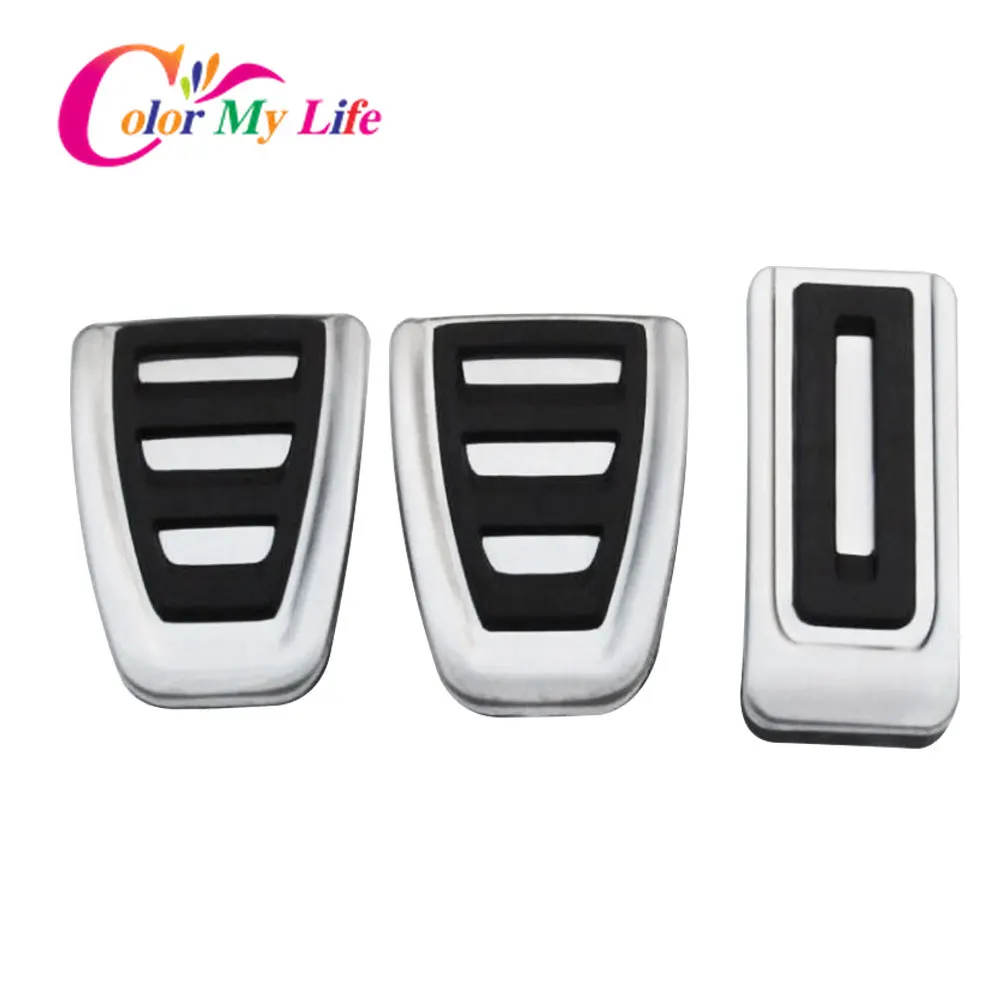 Автомобильный набор педалей Color My Life защитный чехол на педаль газа из нержавеющей