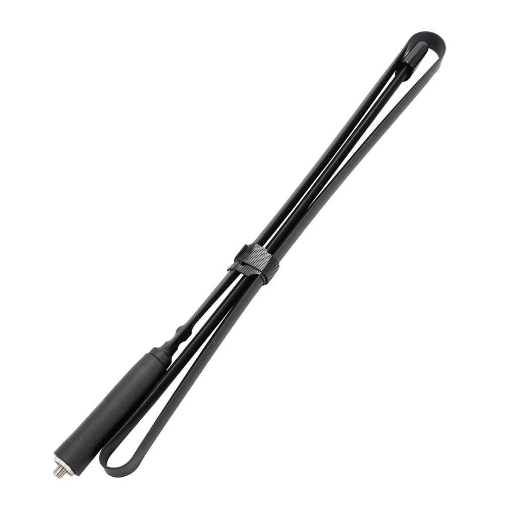 

108cm Foldable Antenna Portable Flexible Two Way Radio Antenna Ham Radio Accessories Radio Signal Boost for Baofeng UV-9R 9RPLUS