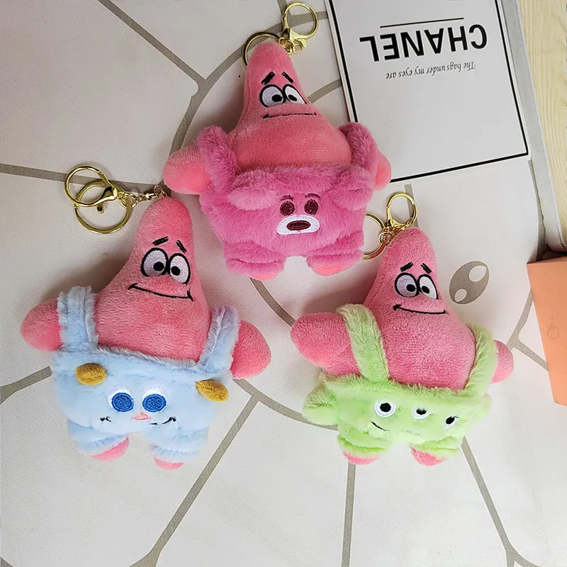 Плюшевая подвеска Губка Боб Патрик мультфильм сумка брелок Очаровательная