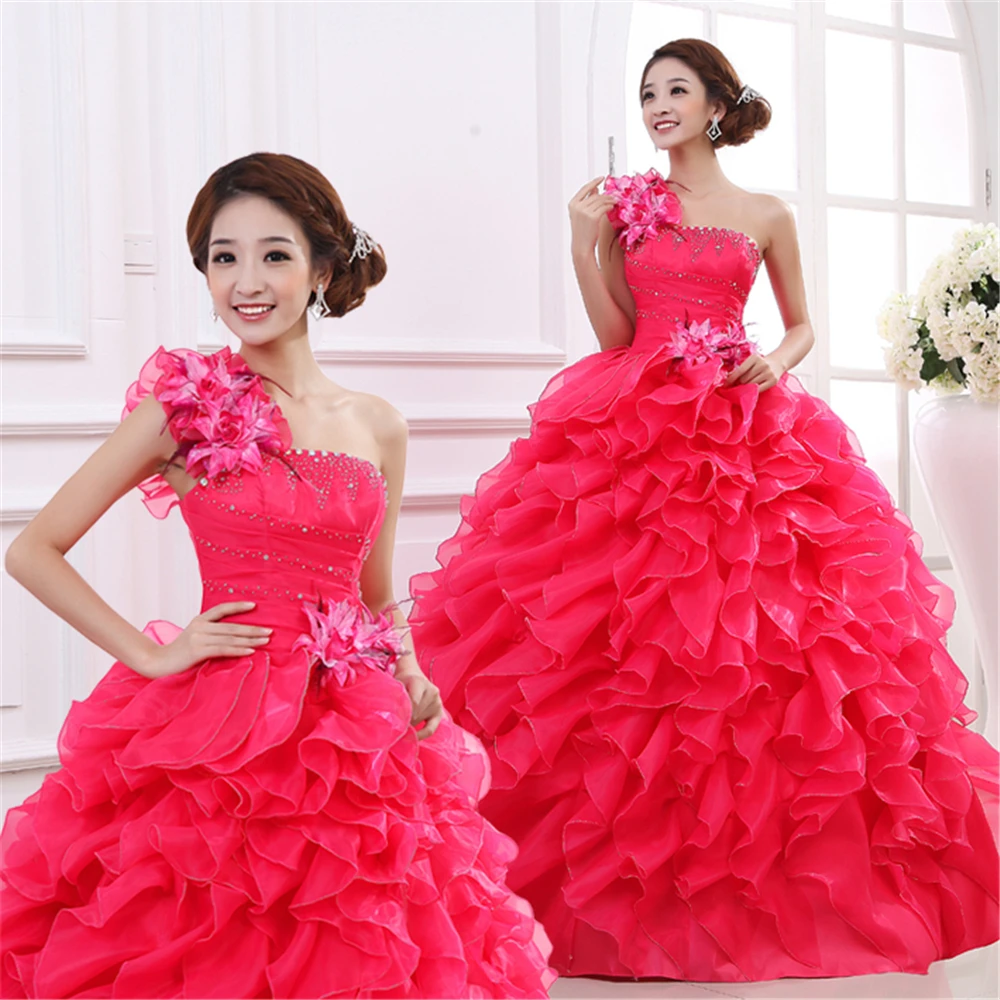 Фото Элегантное бальное платье с открытыми плечами, платья Quinceanera 2025 с аппликациями из бисера, милое платье для выпускного вечера 16, Vestidos De 15 Anos HC74 №3