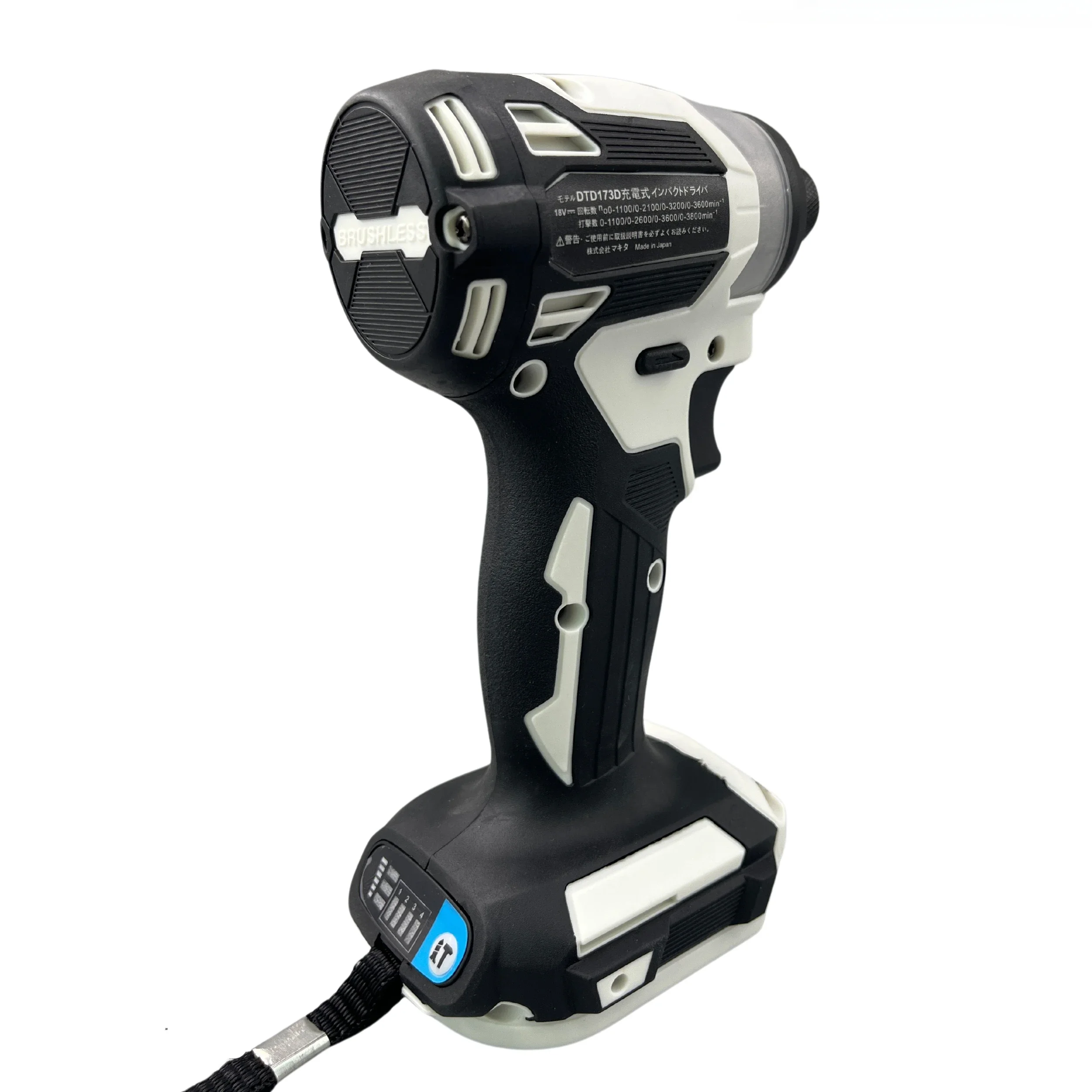 Makita DTD173 18 В Бесщеточный белый аккумуляторный ударный двигатель Электрическая