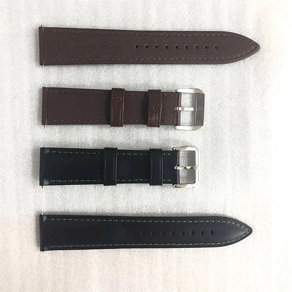 

Leather Strap 20x18MM Stainless Steel Buckle Watch Strap Replacement Part