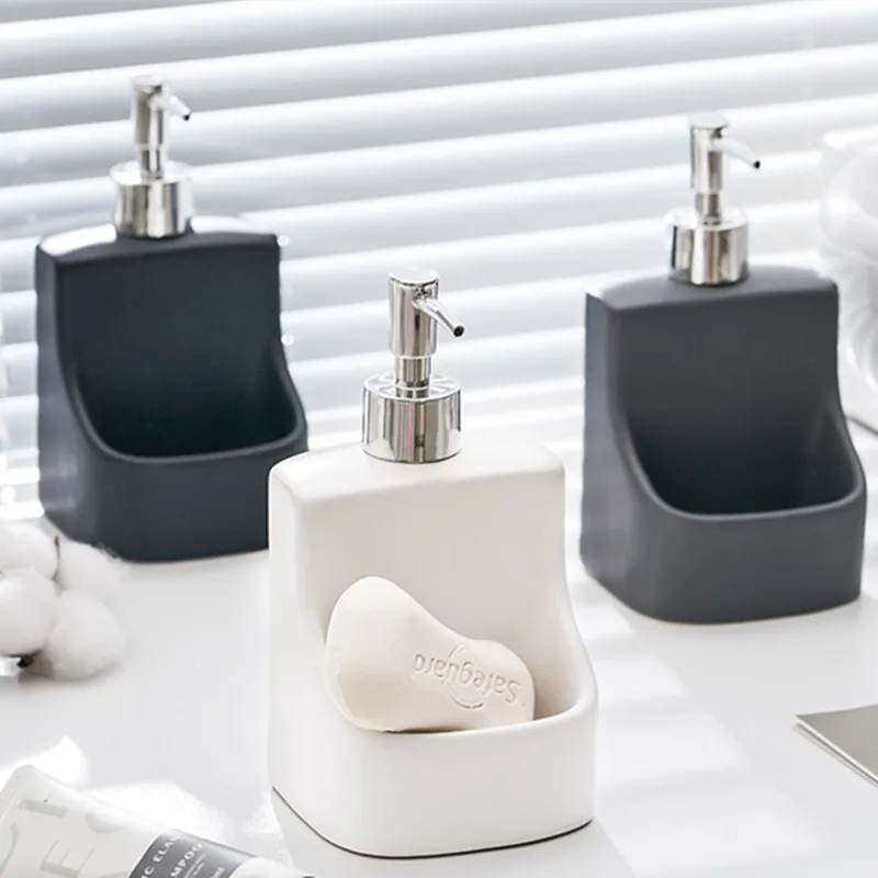 

WHYOU керамические диспенсеры для жидкого мыла эмульсия Sub Bottl латексные бутылки аксессуары для ванной комнаты Набор свадебный подарок