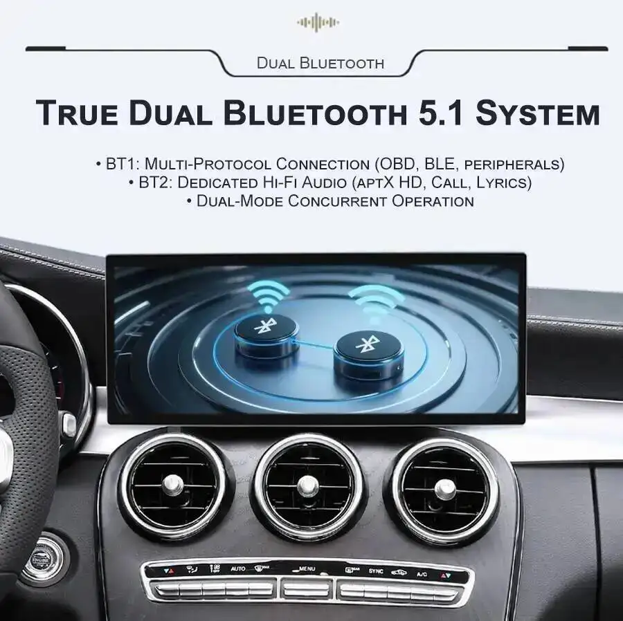 Фото 15,8-дюймовый сенсорный экран с Linux/Android 15 для Mercedes Benz ML GL GLE GLS W166 X166 2013-2015, Carplay, автомобильная мультимедийная система, 4G, GPS №3