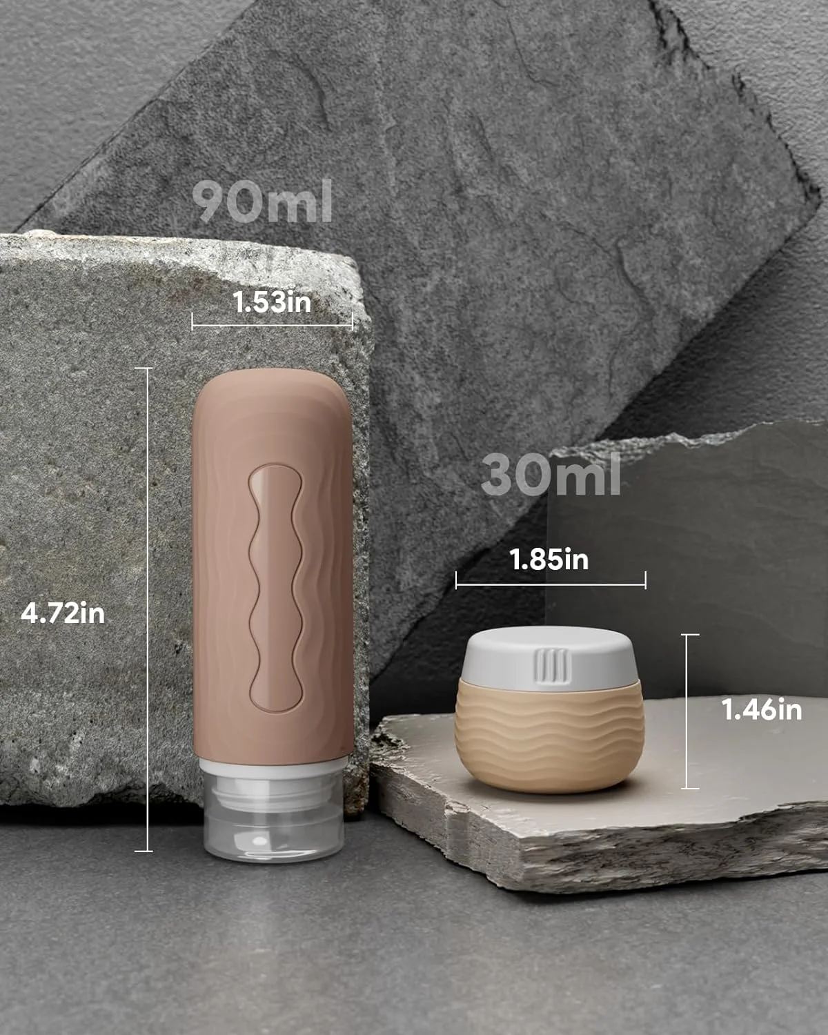 Дорожные контейнеры Yinke для туалетных принадлежностей дорожные силиконовые