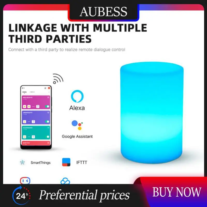 

Умная Настольная лампа с поддержкой Wi-Fi и голосовым управлением