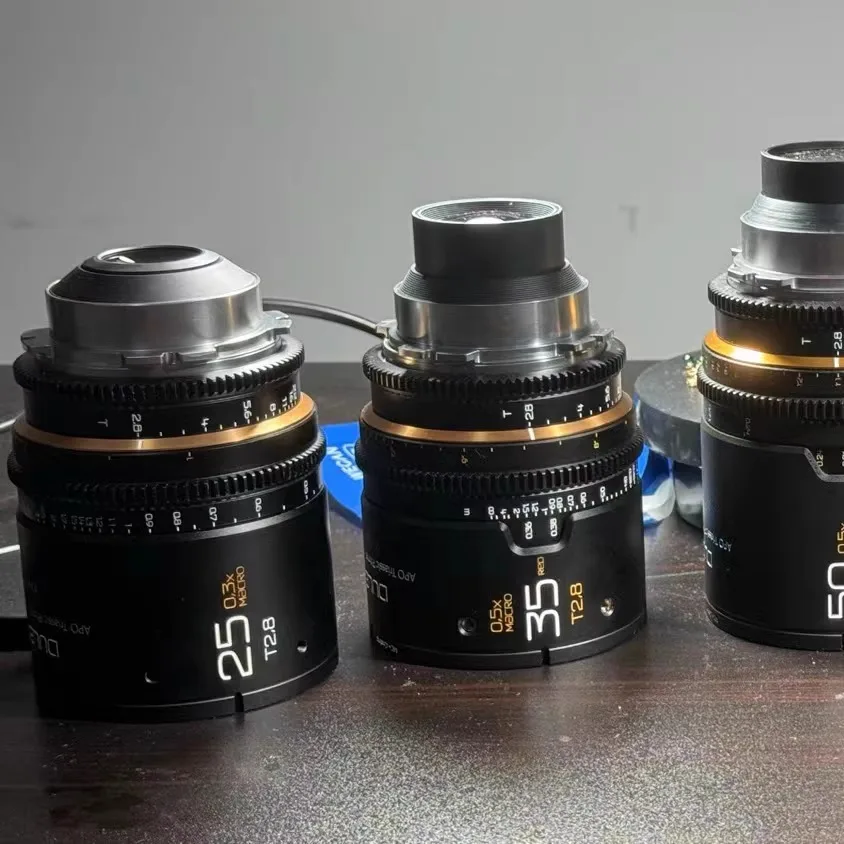 Dulens APO Triassic Prime 25/35/50/90/120 мм полнокадровый Cine-объектив Апохроматический для камеры