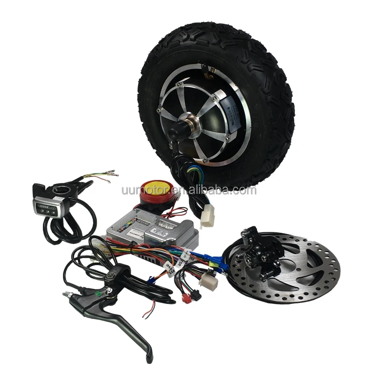 

M 7km/h slow speed 48v500w 10x4-6 Vacuum tire heavy load wheelbarrow hub motor kit