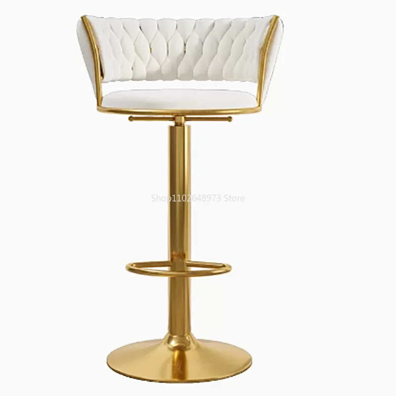

Modern Velvet Dining Chairs Nordic Bar Stool Foldable Throne Dining Chairs Designer Barhocker Krzesła Do Jadalni Home Furniture