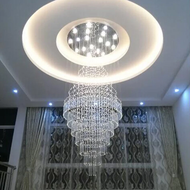 AOSONG современный хрустальный подвесной светильник светодиодная креативная