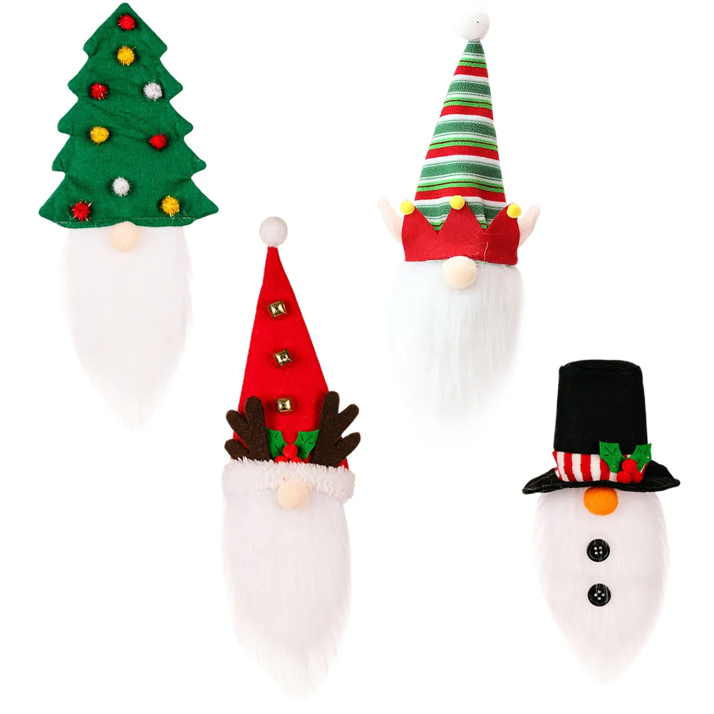 

Bottle Coverscovergift Decor Toppers Christmas Santa Beerclaus Saver Champagne Gnomes Shirt Bottleswrapping Decorativedecors